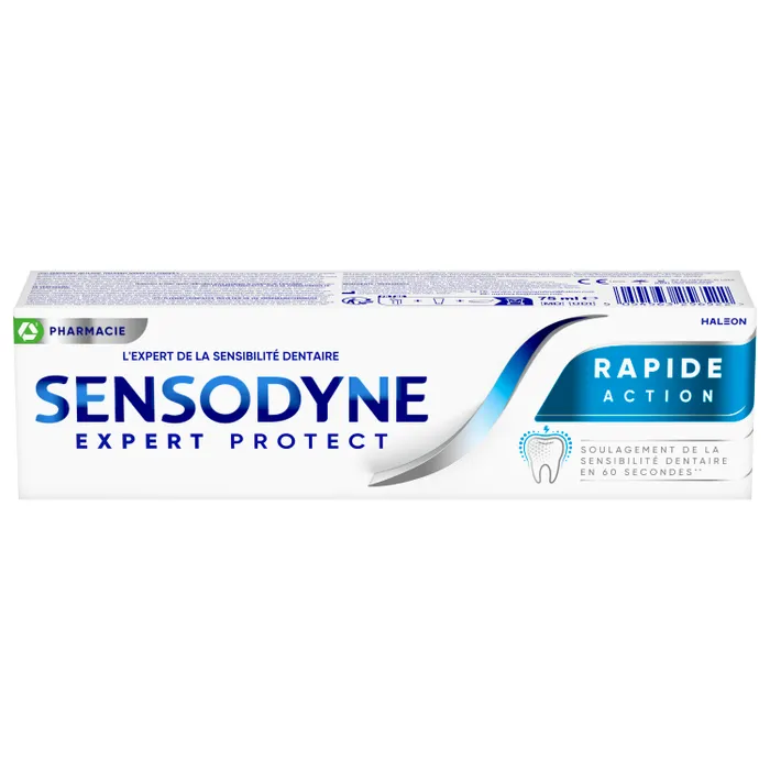 Rapide Action - Dentifrice au Fluor Protection Longue Durée - 75ml