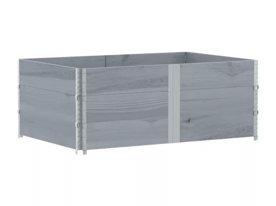 Jardinière bac lit surélevé bois marron 150 x 100 x 60.5 cm 02_0037419