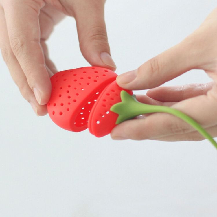Nommon - Aardbeienvormig thee-ei