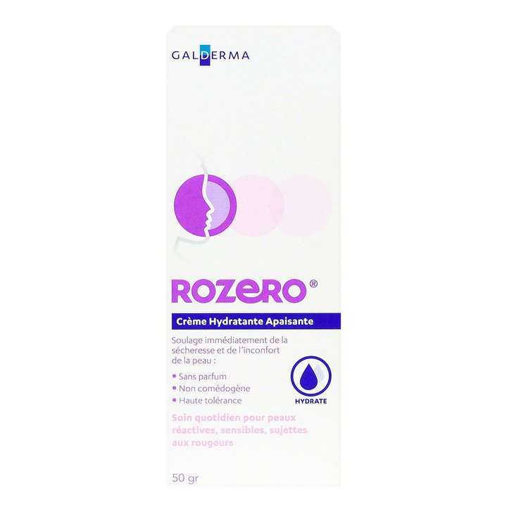 Rozero crème hydratante apaisante 50g