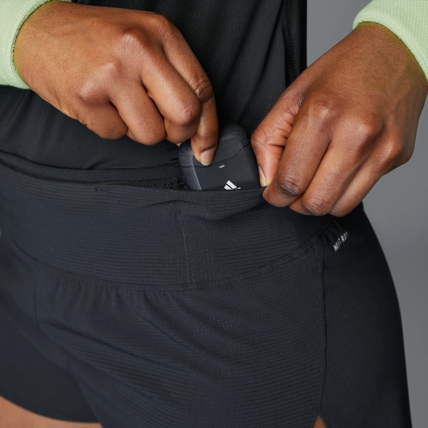 Adizero Running Gel Shorts Dame Black