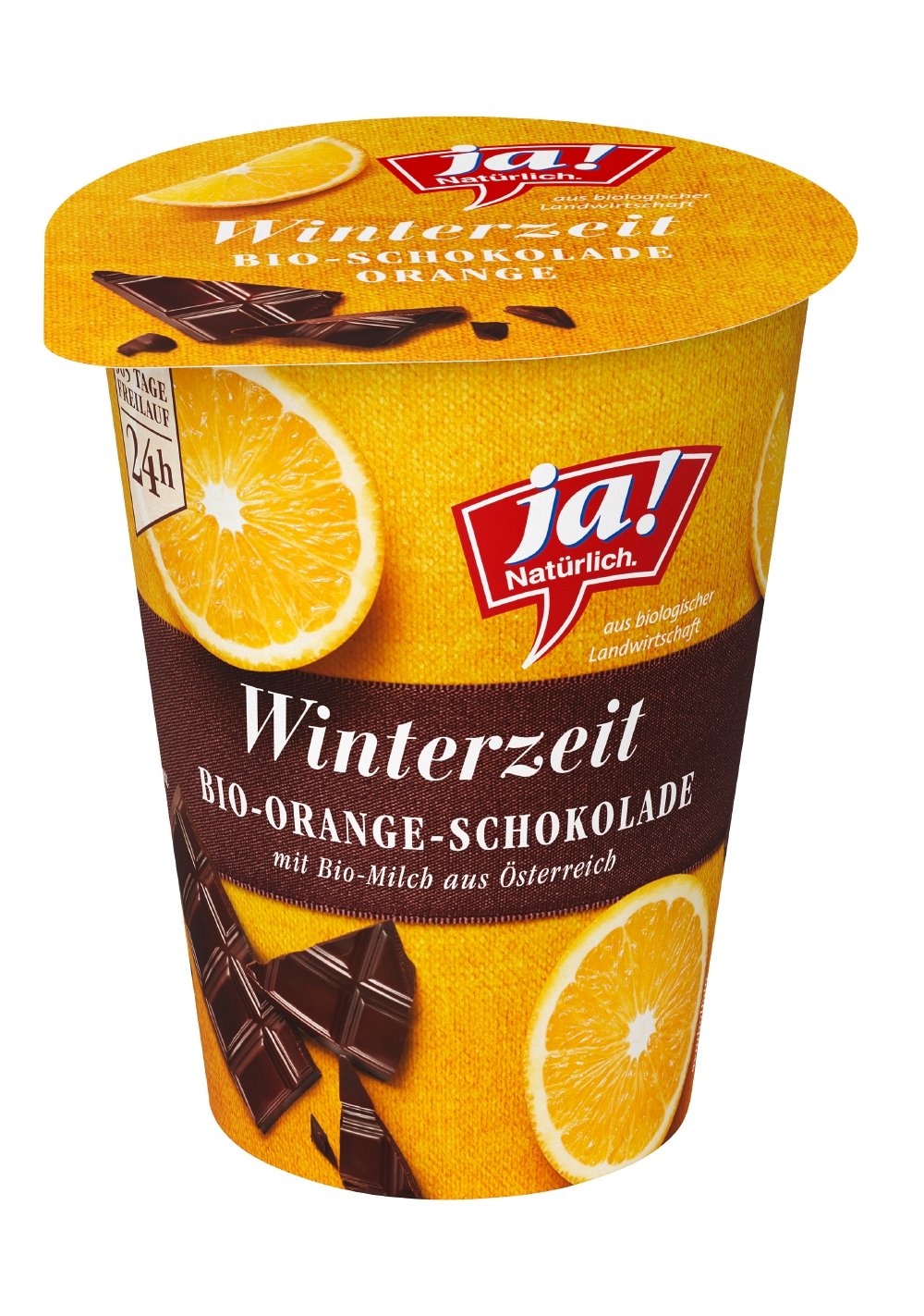 Ja! Natürlich Bio-Joghurt Orange-Schoko