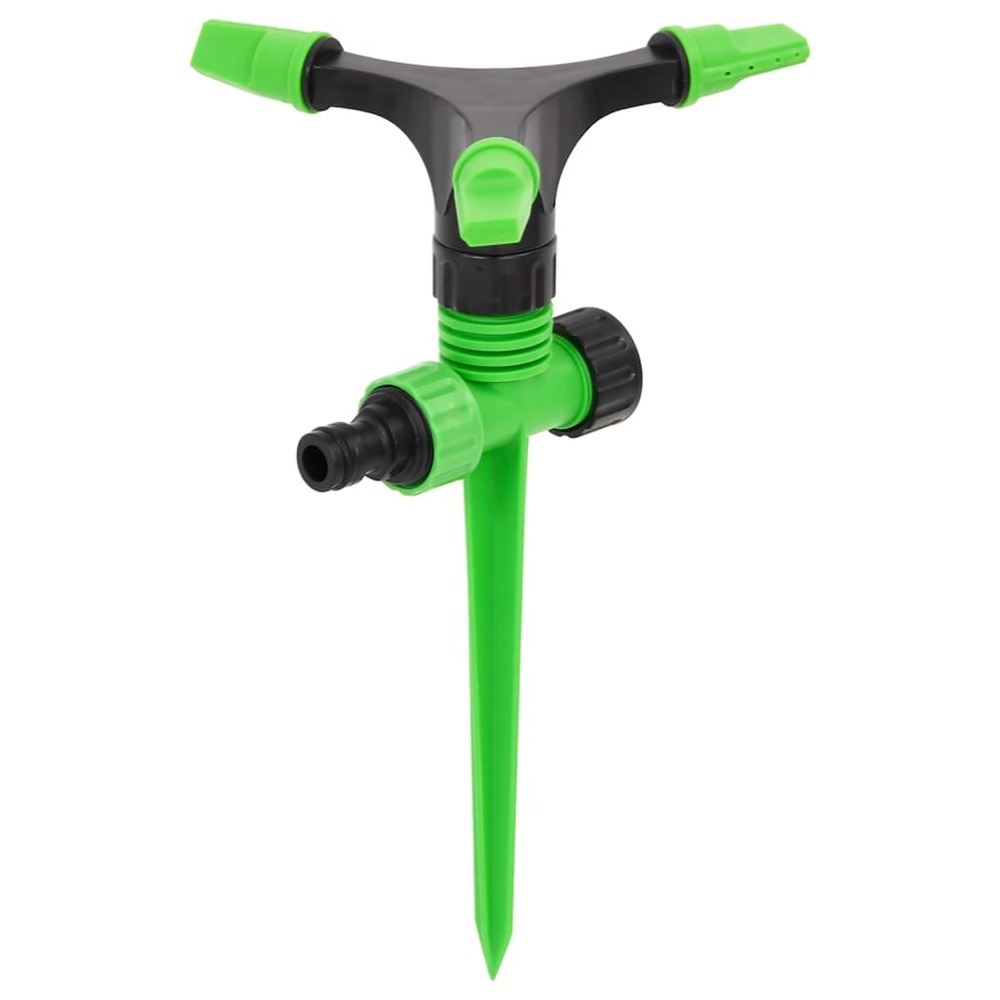 Arroseurs rotatifs 4 pcs vert et noir 16x13,5x25,5 cm abs et pp