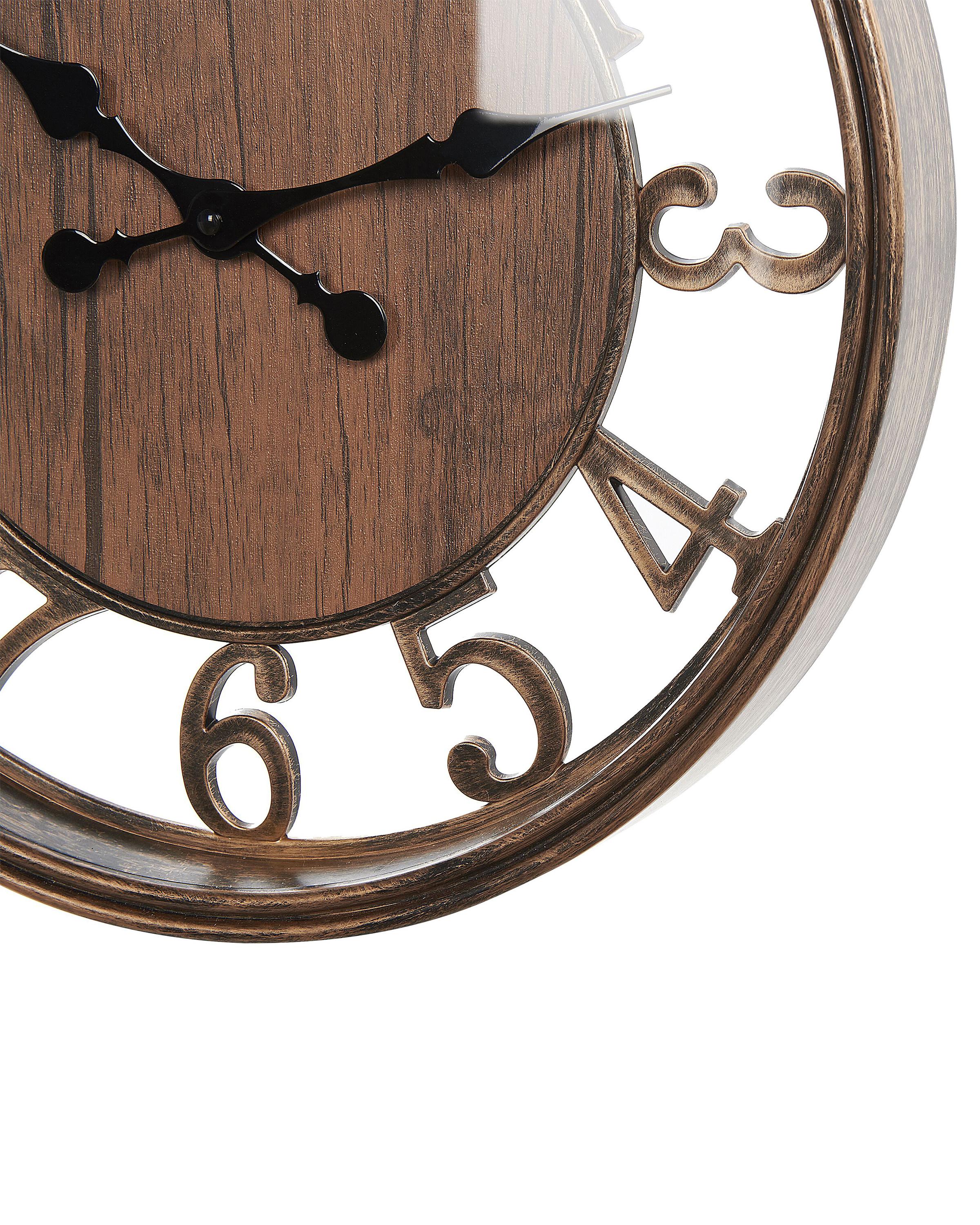 Wandklok ALCOBA 40 cm Bruin