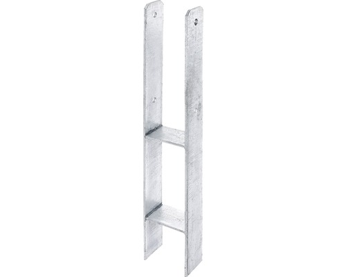 H-paalanker 101x300x600 mm, thermisch verzinkt, 1 stuk