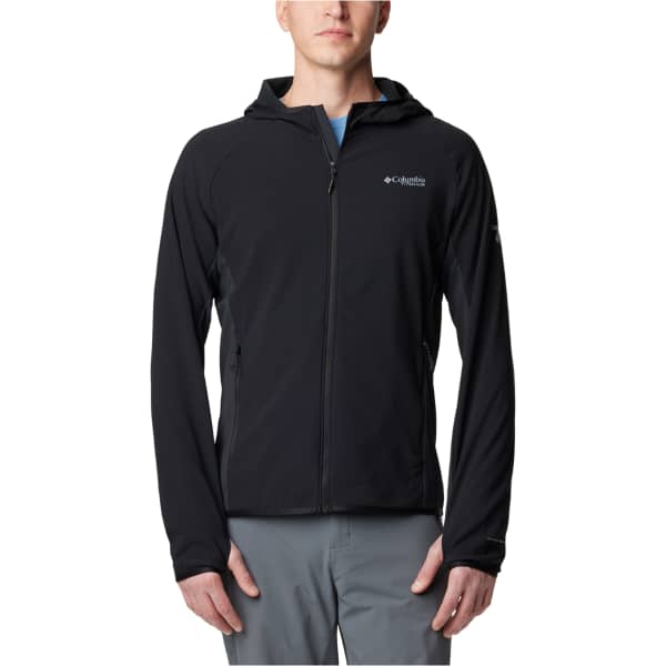 Veste polaire randonnée COLUMBIA SPECTRE RIDGE TECH FLEECE HOODED FZ II BLACK