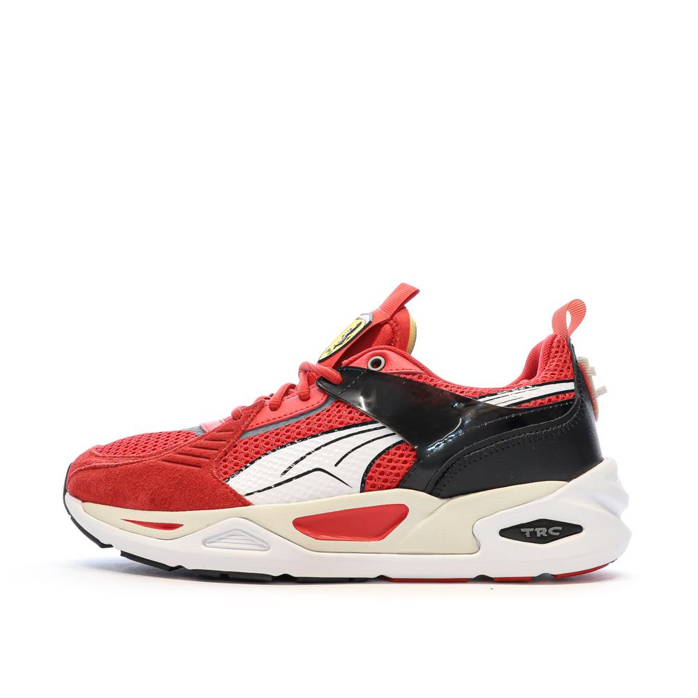 Puma Baskets Rouge Homme Puma Ferrari Blaze Rosso Corsa