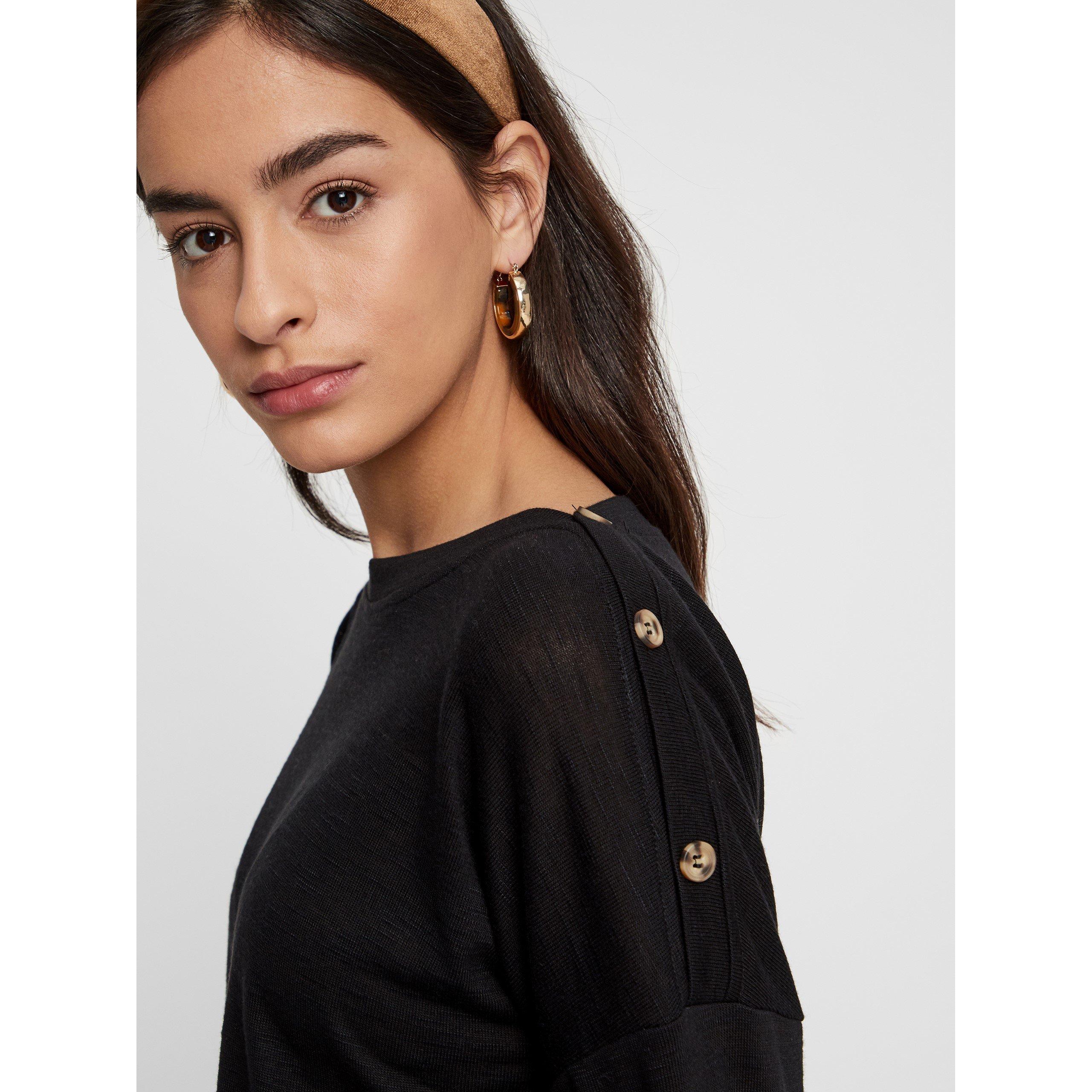 Pieces Ls O Neck Top Ld99