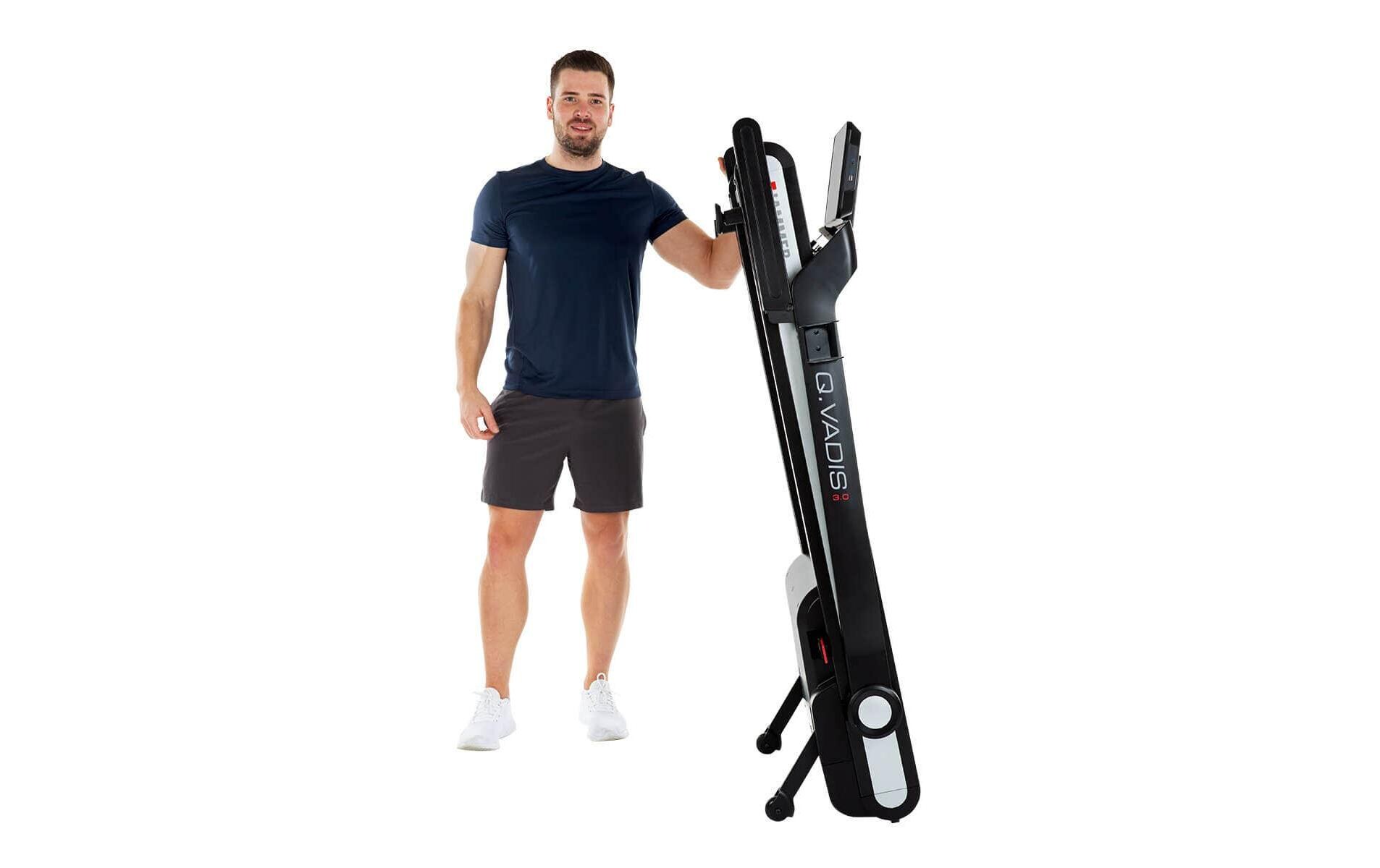 Laufband Q. Vadis 3.0<br>Modernes Laufband mit Tablet-Halterung