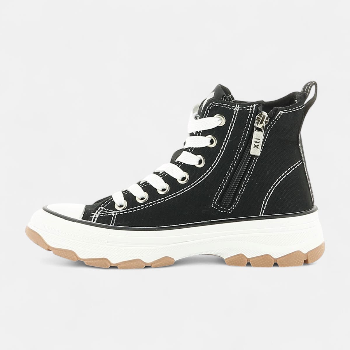Baskets en toile Fille noir
