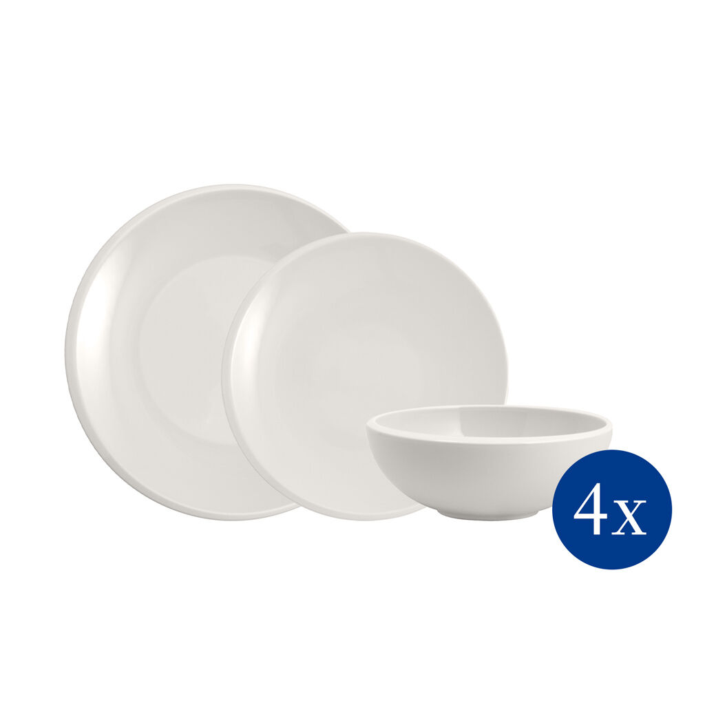 NewMoon Starter set White, Premium Porcelain