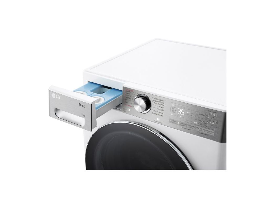 MÁQUINA DE LAVAR ROUPA LG F4WR9513A2W - BRANCO A 13KG