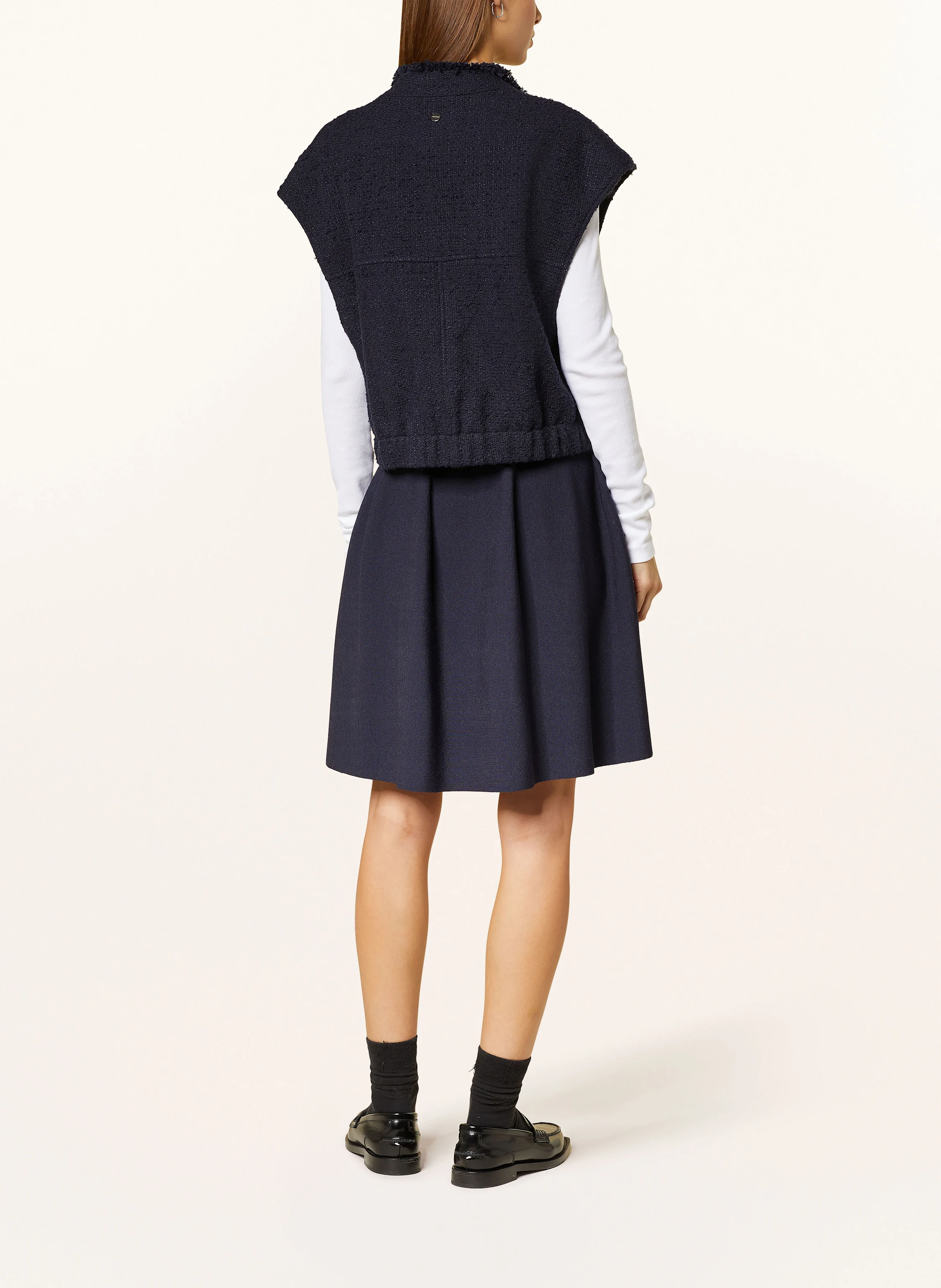 Rich & Royal Blazerweste aus Bouclé
