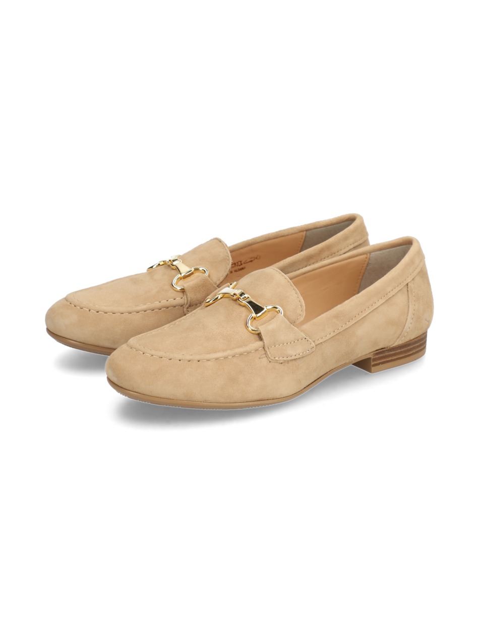 Veloursleder Slipper klassisch