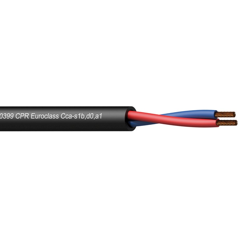 Procab CLS215-Cca Contractor speakerkabel, 2x 1.5 mm², 100 meter