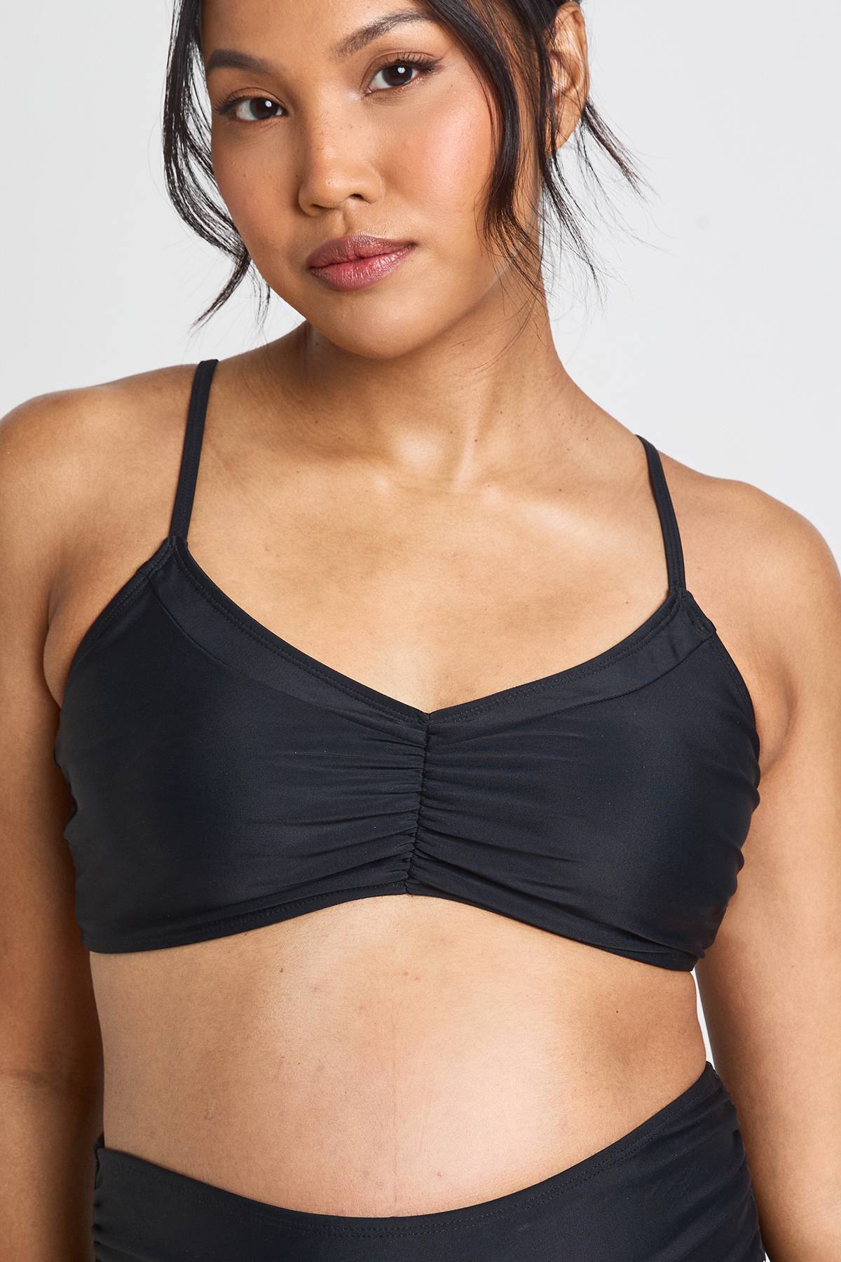 boohoo Haut De Bikini De Maternité Froncé