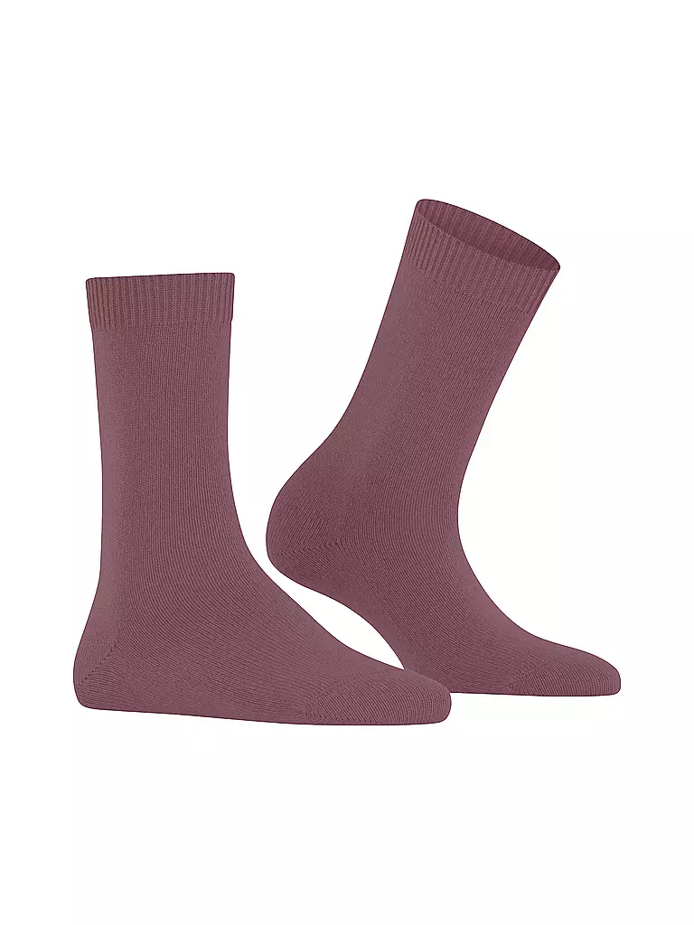 FALKE Socken COSY WOOL roan rouge rot