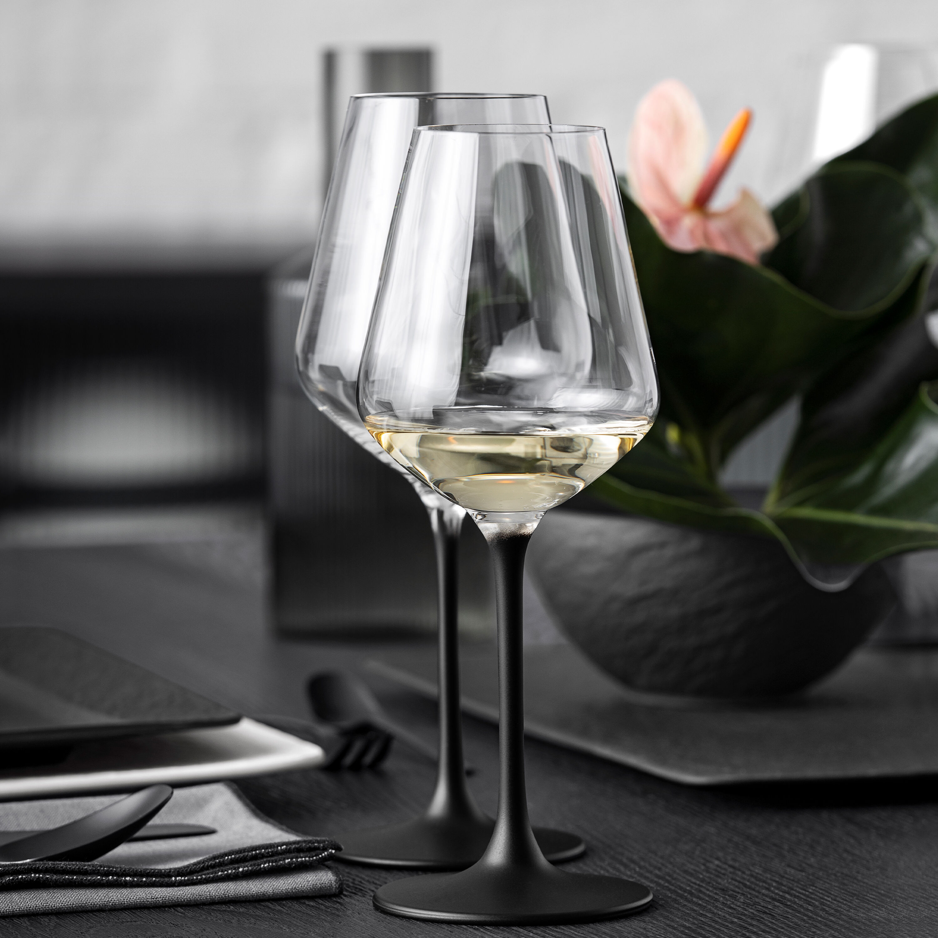 Manufacture Red wine glass Clear, 6.8 oz, crystal glass