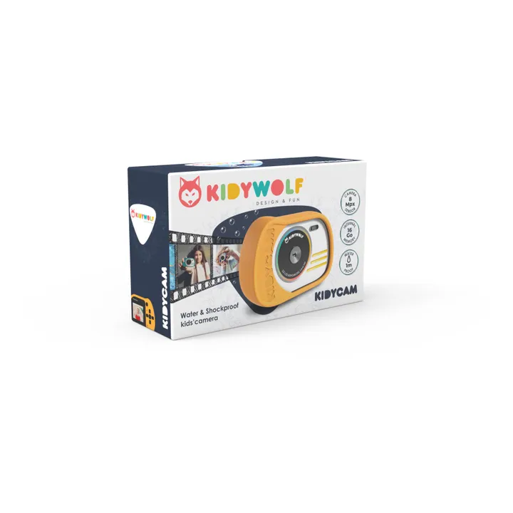 Kidywolf Appareil photo et vidéo | Jaune