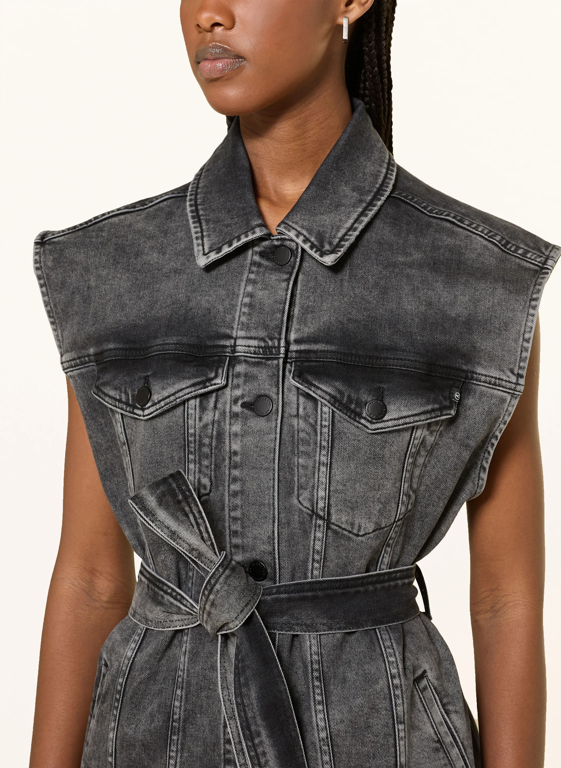 AG Jeans Weste in Jeansoptik