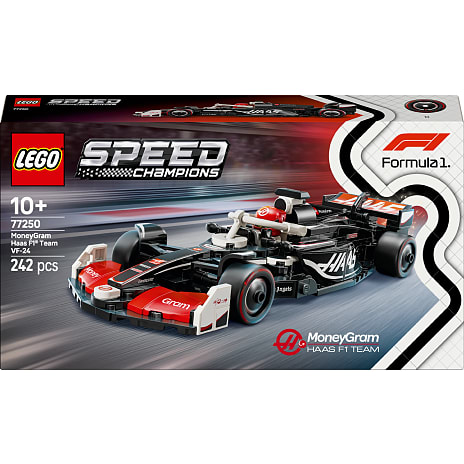 LEGO Speed Champions MoneyGram Haas F1 Team VF-24-racerbil 77250