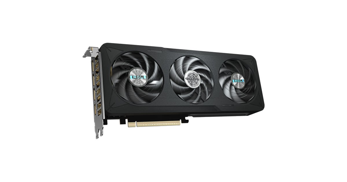 GIGABYTEGeForce RTX 5060 Ti EAGLE MAX OC 16G grafische kaart  (DLSS 4, 3x DisplayPort, 1x HDMI 2.1)