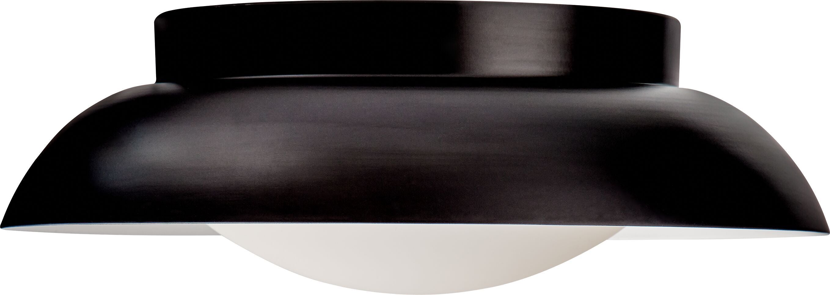 MEINA Wand- / Deckenleuchte - Schwarz / H: 10.5 cm x D: 29.0 cm