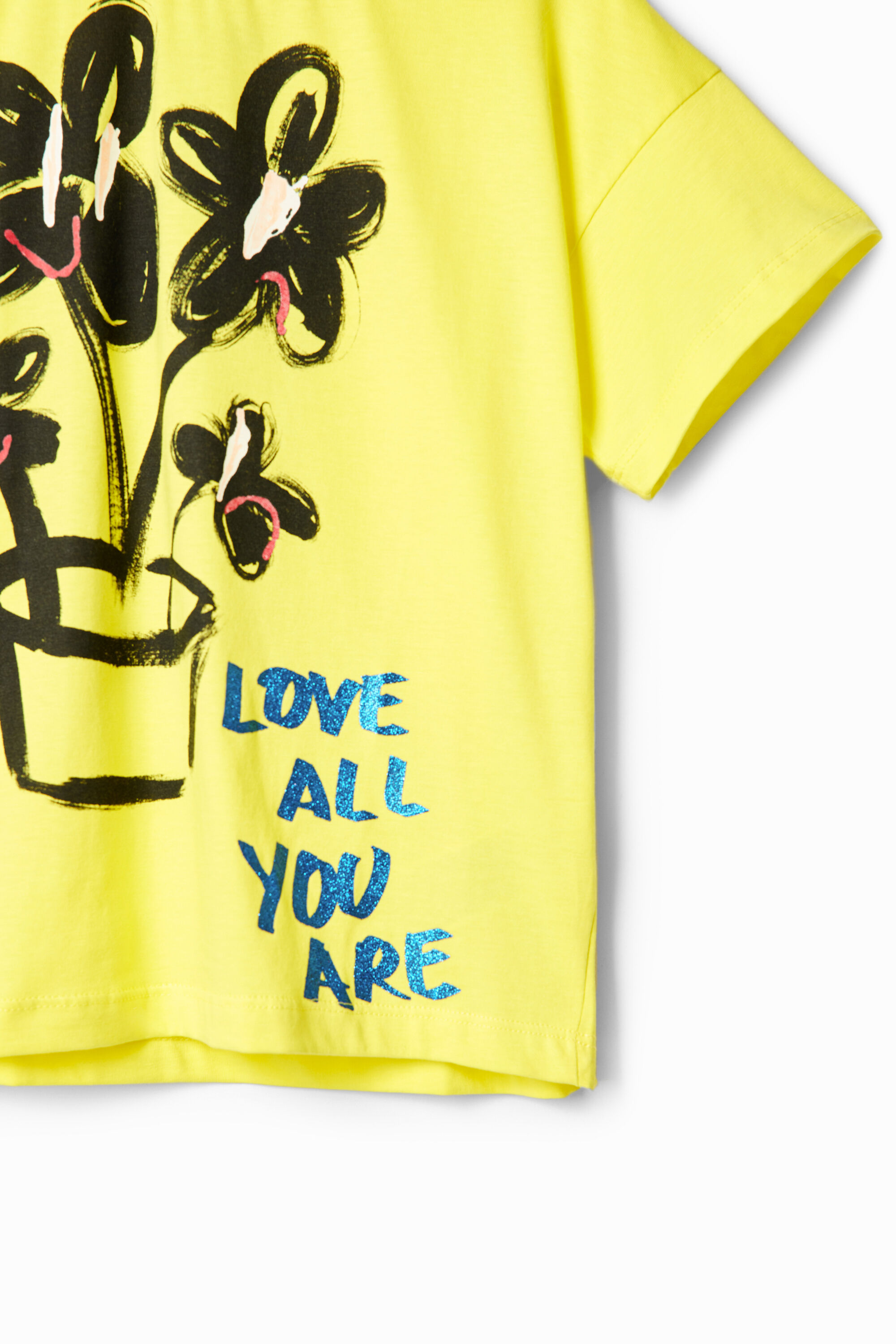 T-shirt manches courtes plante
