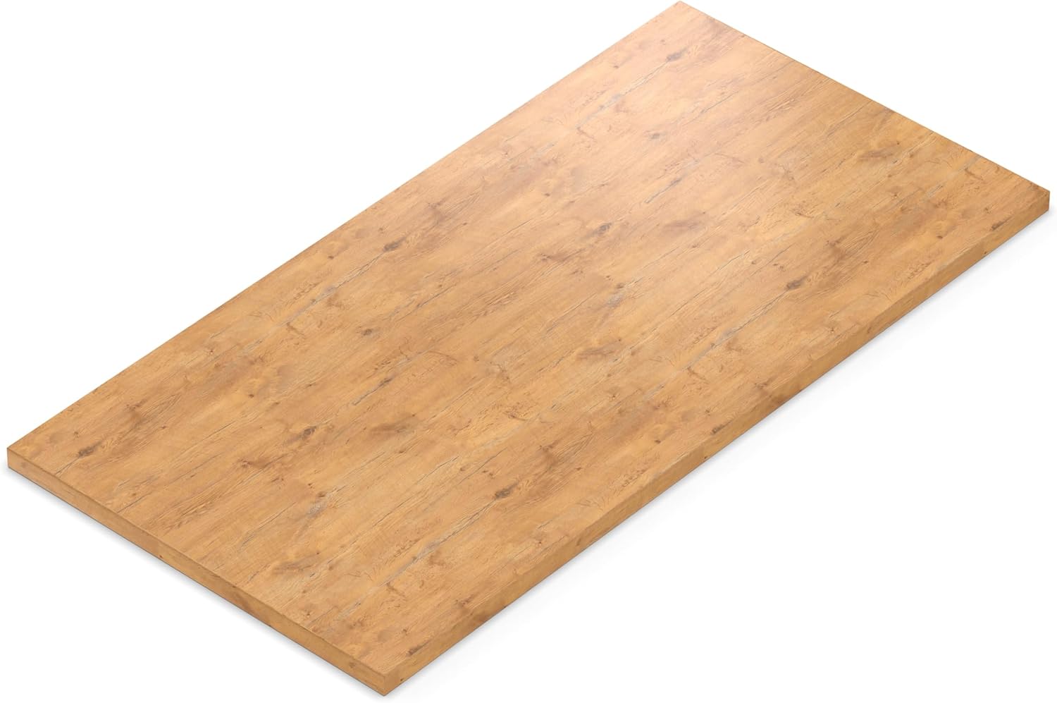 AUPROTEC Tischplatte 19mm Pale Lancelot Oak 200x100 cm I Spanplatte mit 2mm ABS Kante & PU-Verleimung I melaminharzbeschichtet I robust & wasserabweisend