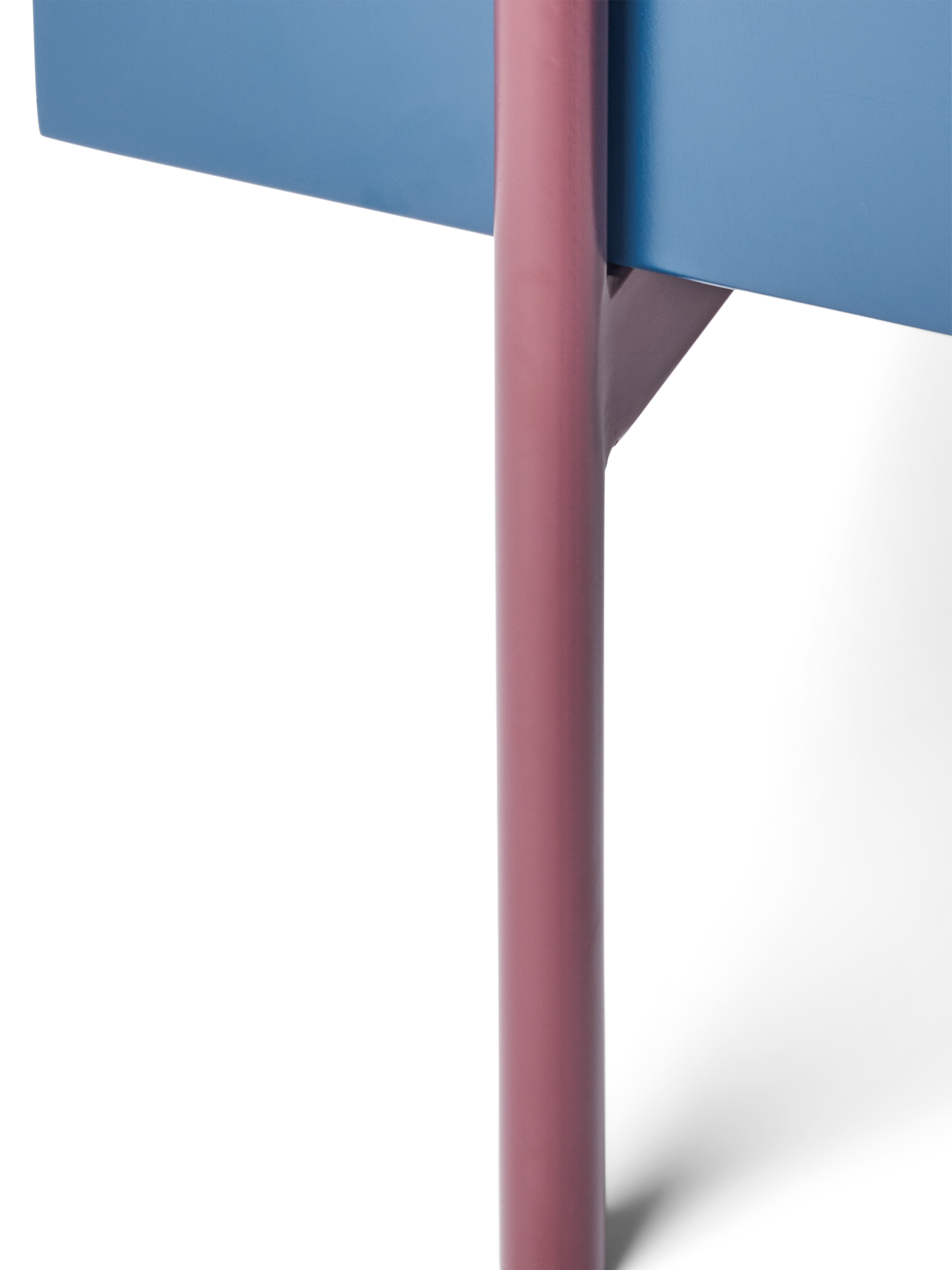 AWE Plantekasse | Jern. 74 x 33 x H47 cm.  | Electric Blue | Hübsch