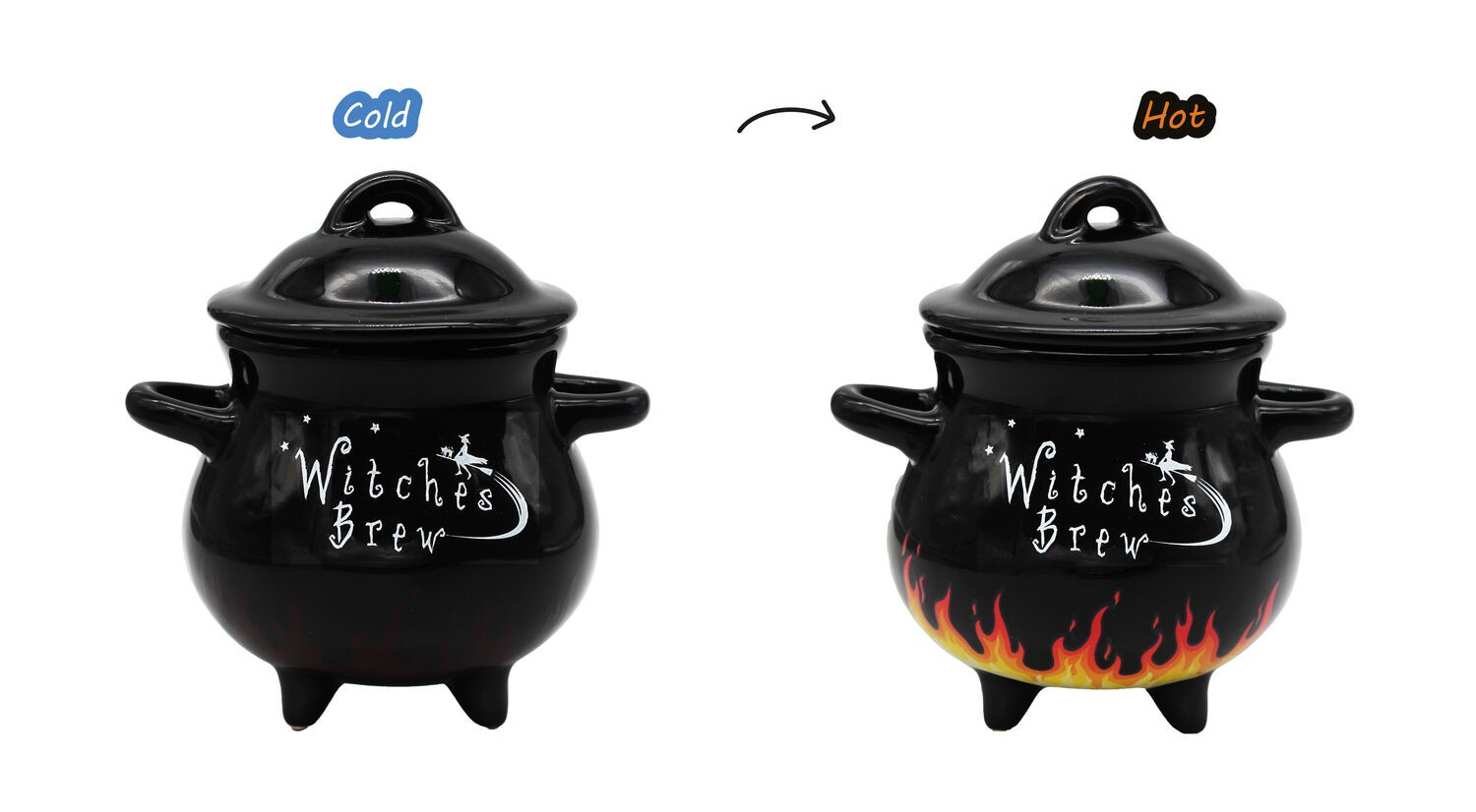 Winkee - Witches Brew Suppeskål - Sort