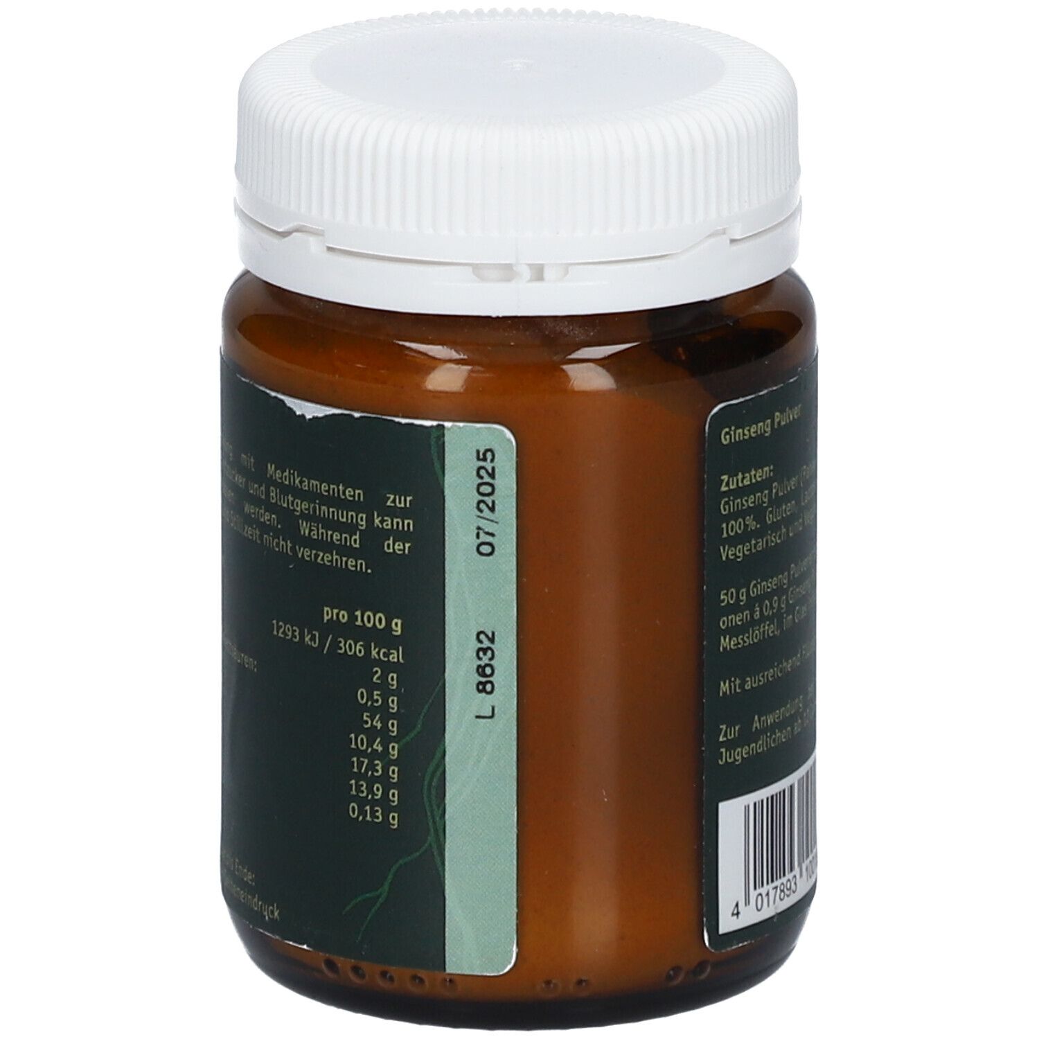 allcura Ginseng Pulver