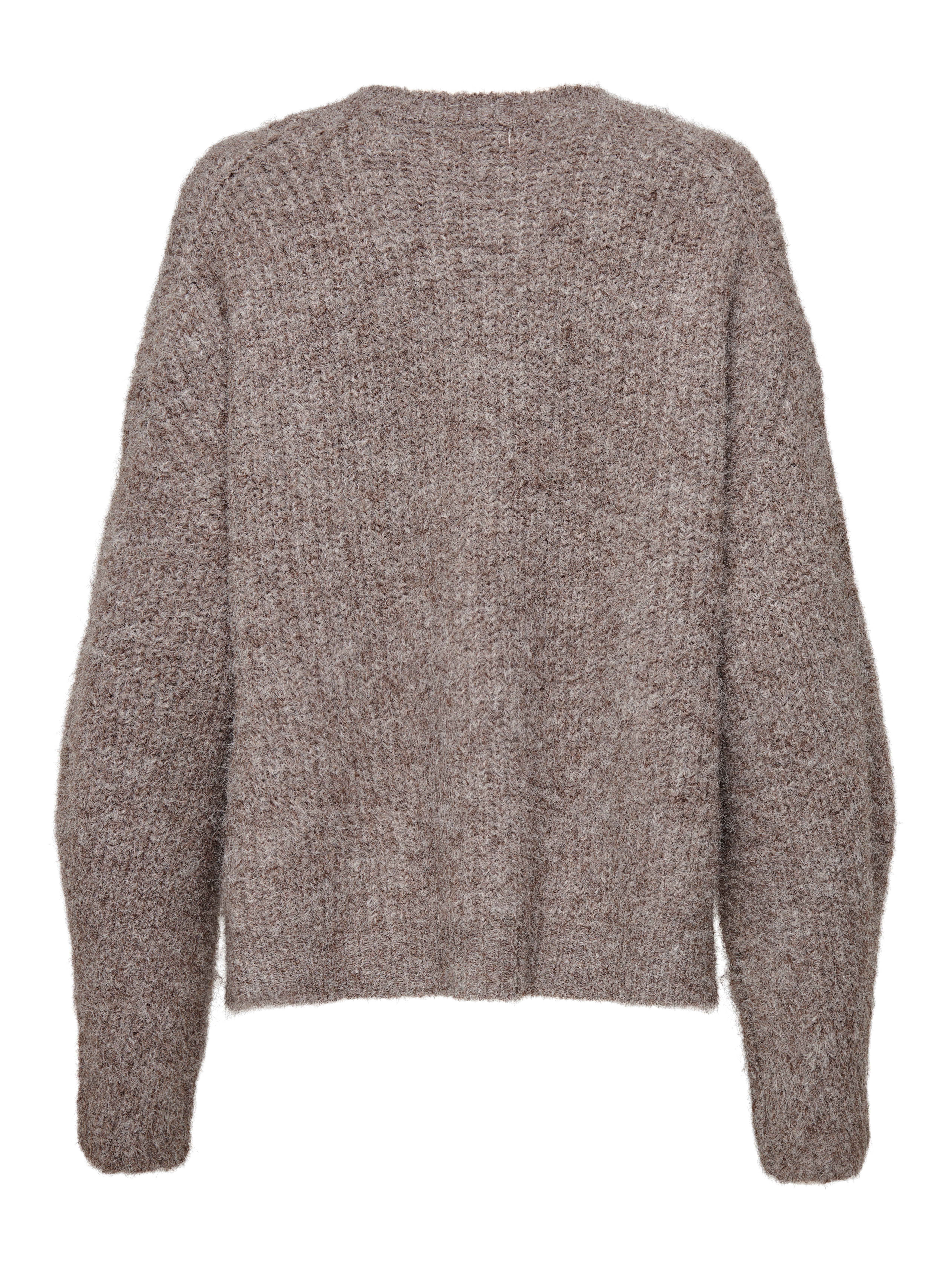ONLMOON Strickpullover Chocolate Brown