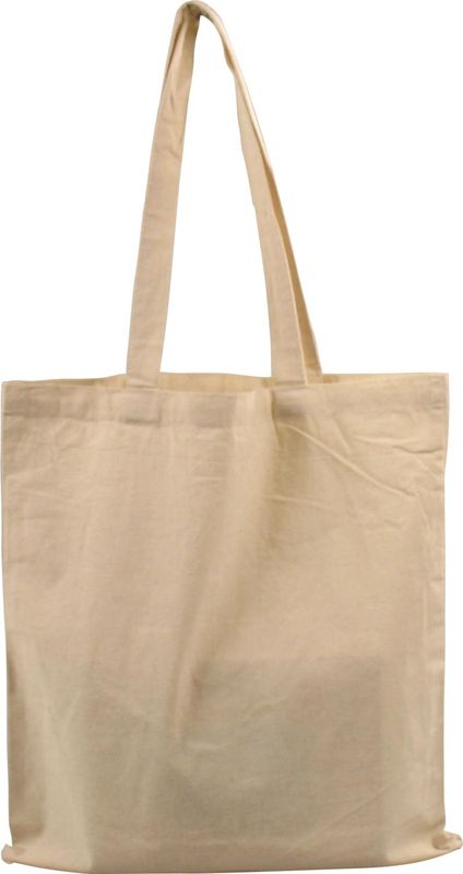 Tas - Katoen - Beige - Reusable - 38x42cm - Lusdraagtas - 25 Stuks