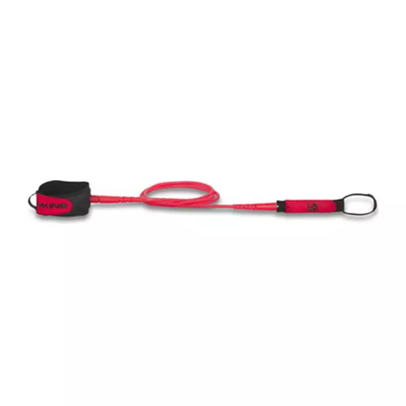 Leash surf DAKINE Kaimana Team 7ft x1/4 Jjf Red