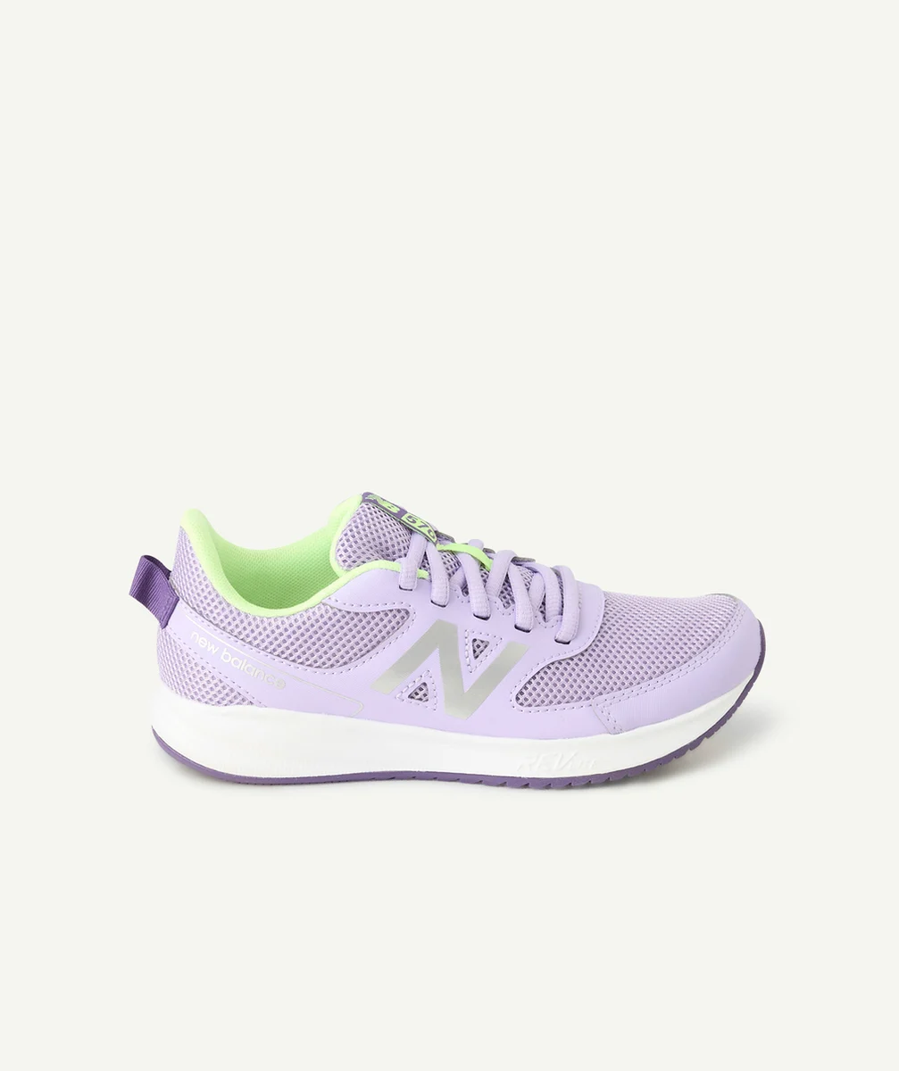 NEW BALANCEBASKETS ENFANT À LACETS 570 MAUVE