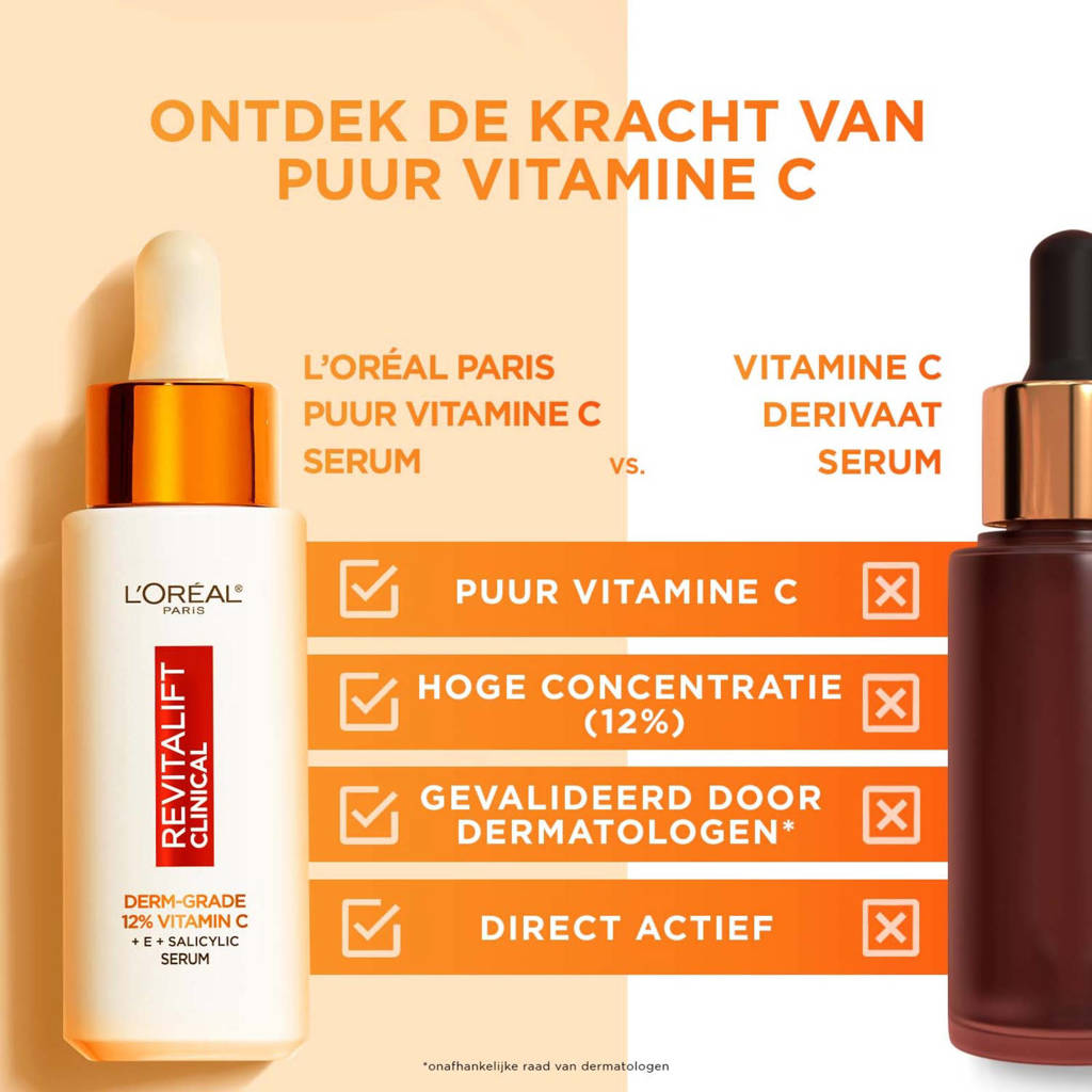 super fijne serumClinical Pure Vitamine C 12% serum - 30 ml
