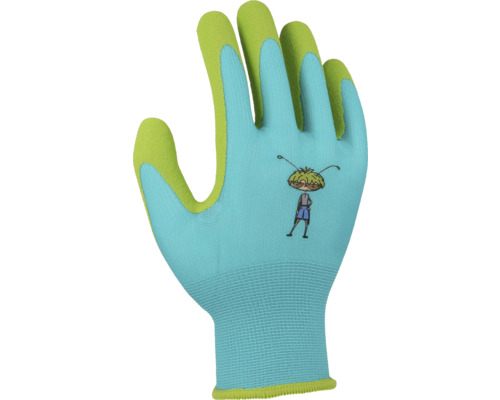 Kinderhandschoen Floralie Uni maat 4 groen blauw