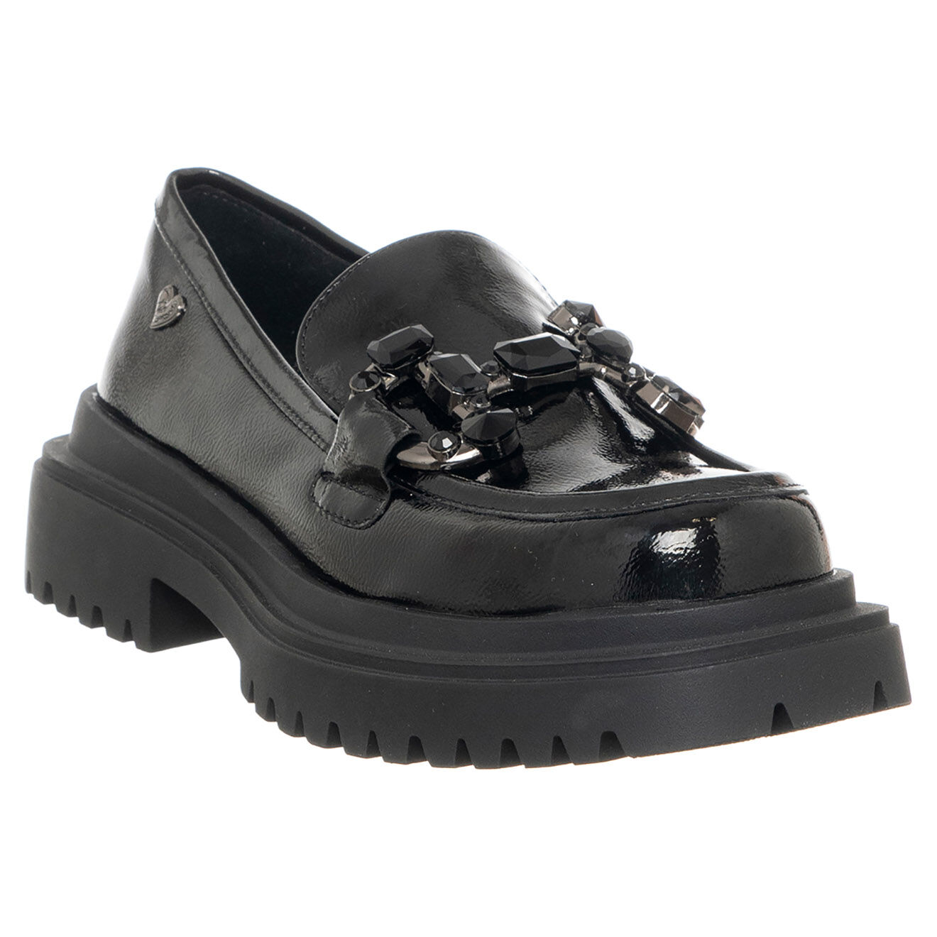 Tua By Braccialini Mocassins Rosine noir vernis - Talon 5 cm