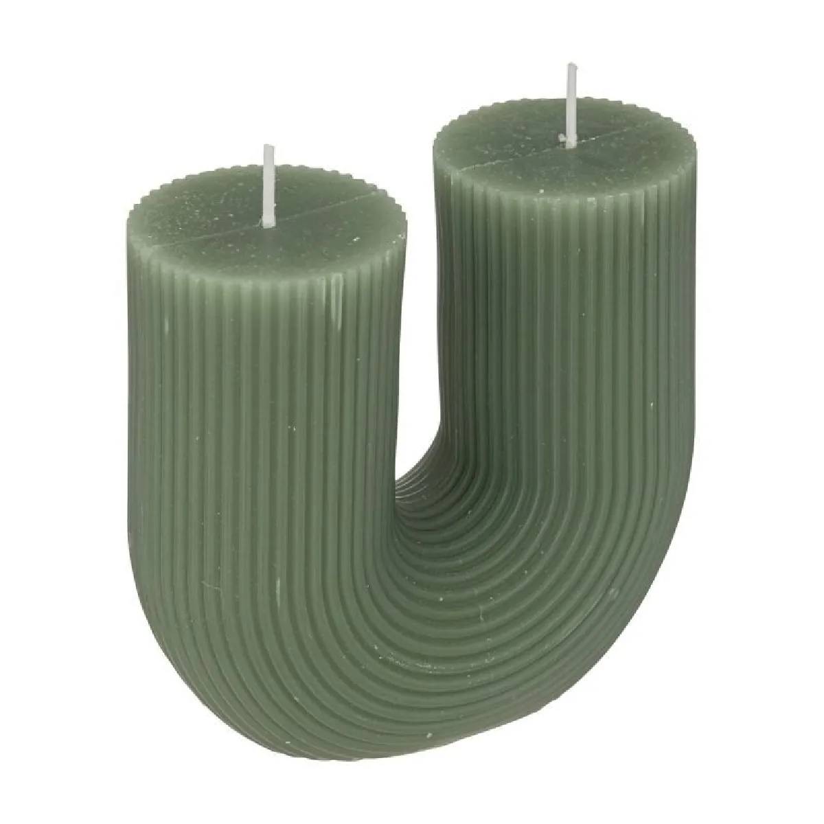 But Bougie U Demi Vert 12 cm