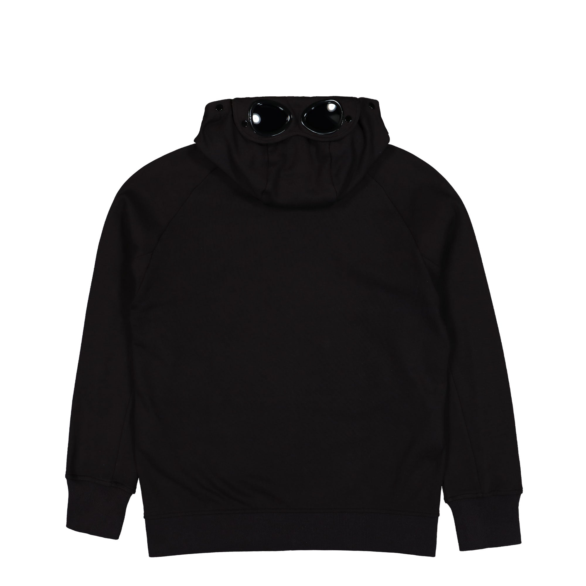 C.P. Company<br>Diagonal Raised Fleece Goggle Zipped Hooded Sweatshirt