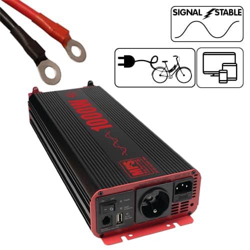 Convertisseur Pur Sinus 1000W EZA priorité secteur