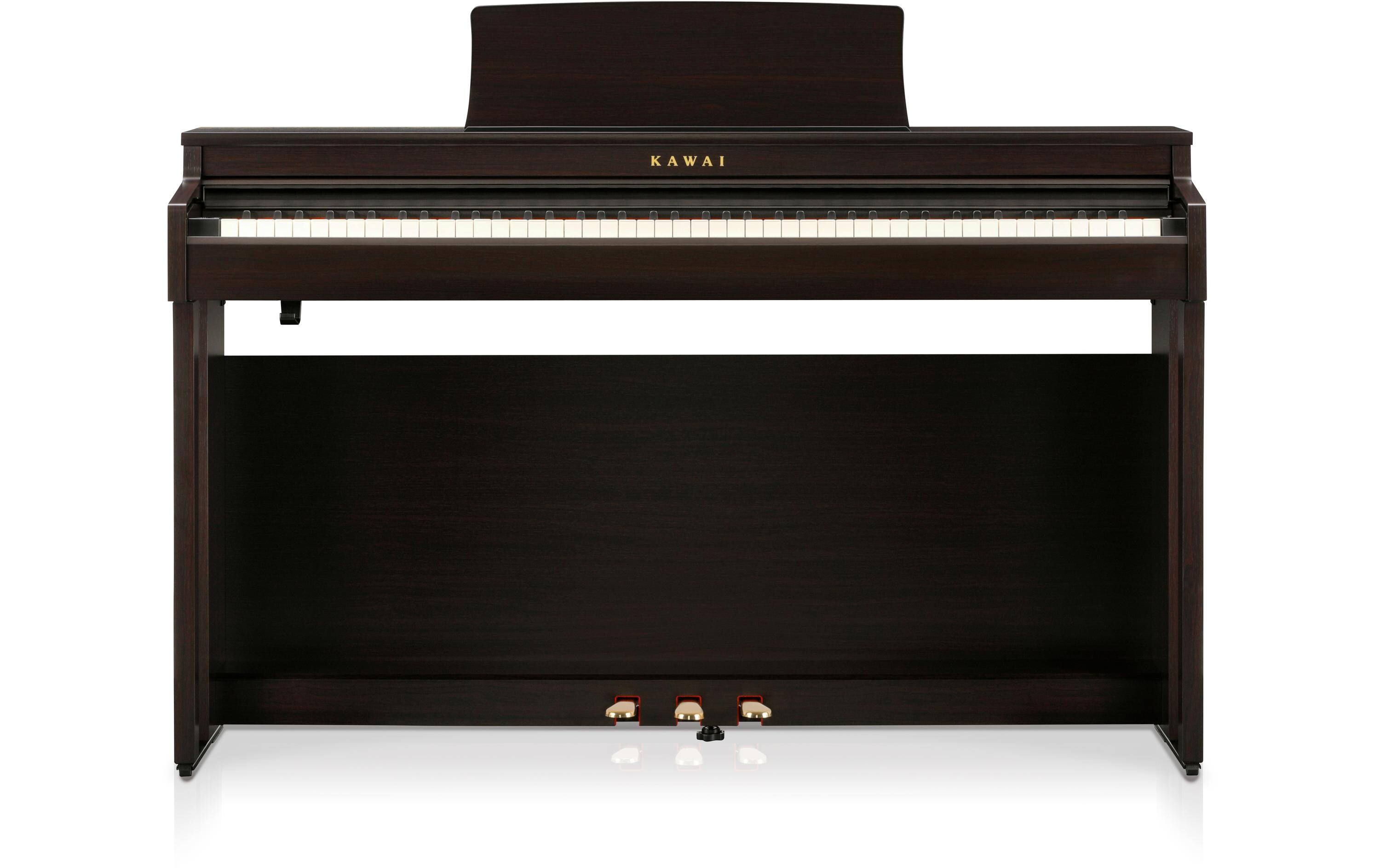 E-Piano CN-201 – Rosenholz<br>Digitalpiano mit Bluetooth-MIDI-Konnektivität und integrierten Lern- und Aufnahmefunktionen