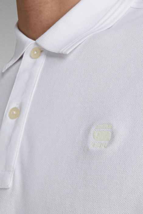 G-Star RAW witte heren polo