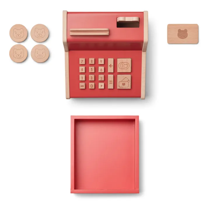 Liewood Caisse enregistreuse en bois | Rouge