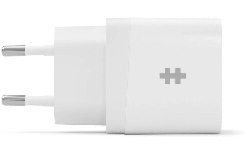 USB-Wandladegerät HyperJuice USB-C GaN 20 W WeissUSB-C GaN Reise-Ladegerät