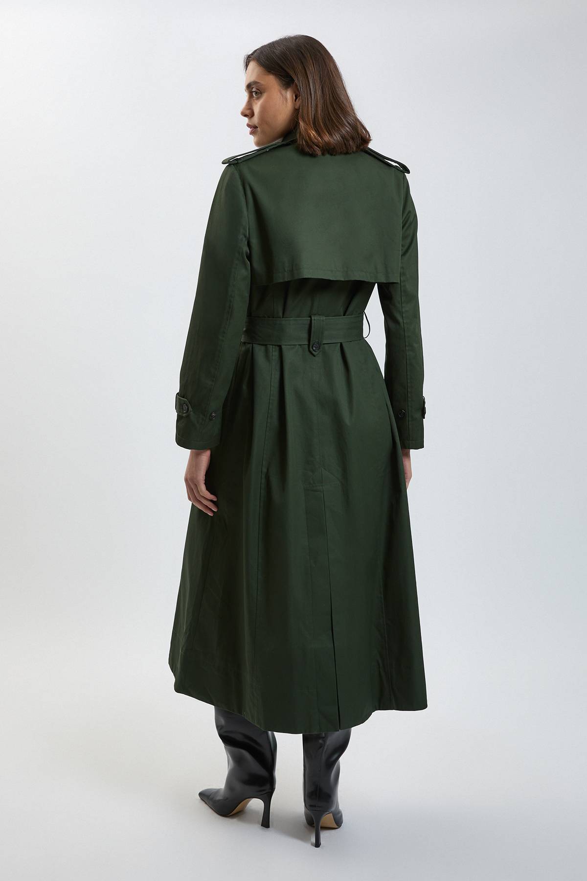 KarenMillen Trench-coat Maxi Ajusté