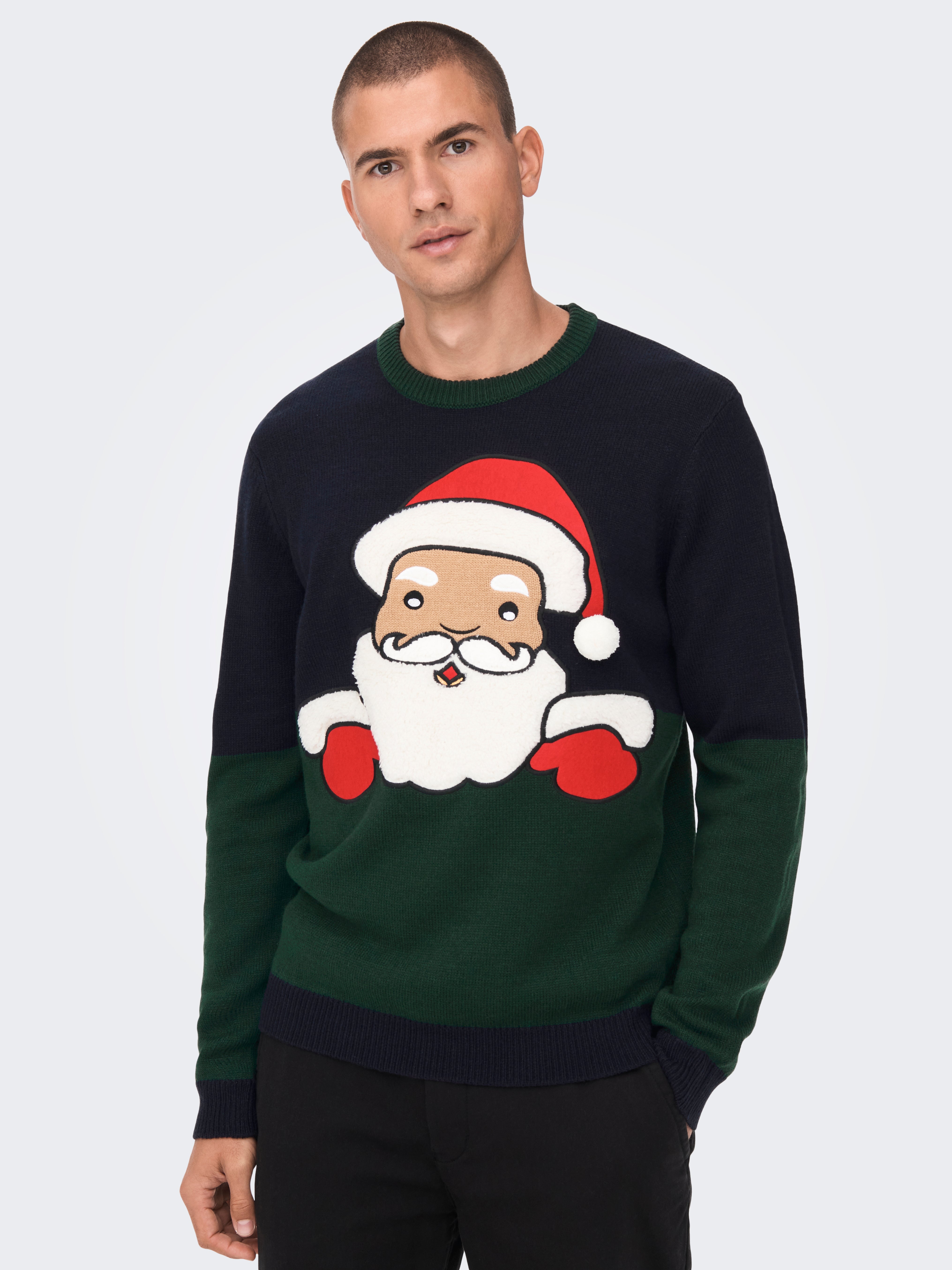 ONSXMAS Pullover Dark Navy