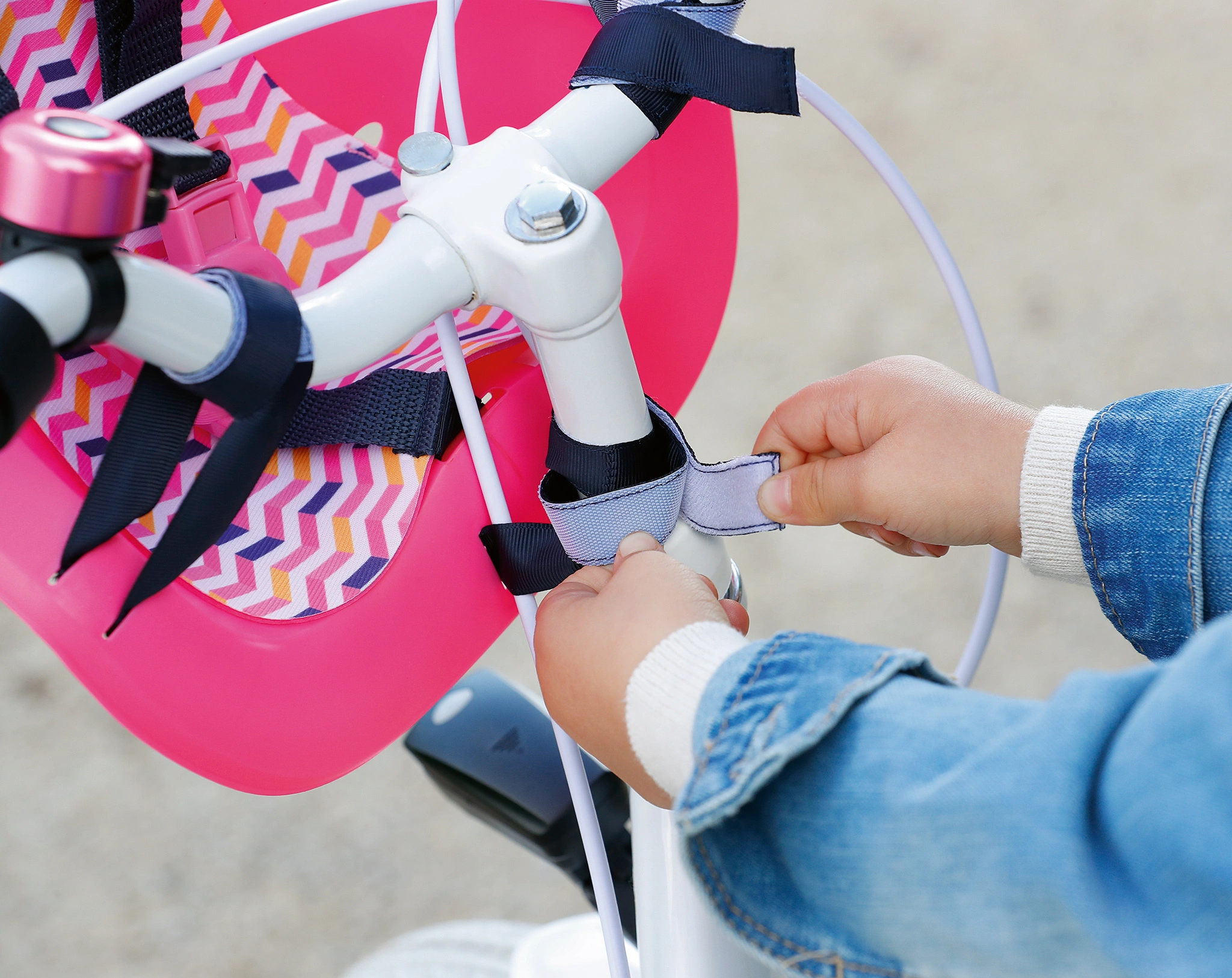 BABY born® Fahrradsitz in pink