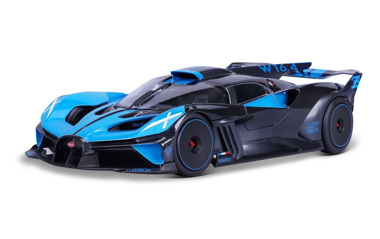 Bugatti Bolide Blau 1:18Sammlermodell im Massstab 1:18